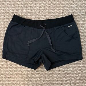 Smartwool Black Shorts - Women's Medium - Casual Travel Athletic Soft Comfy